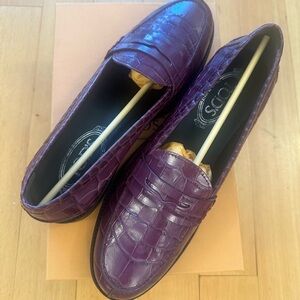 Tod’s Gomma Mocassino Loafers 39.5 NWT